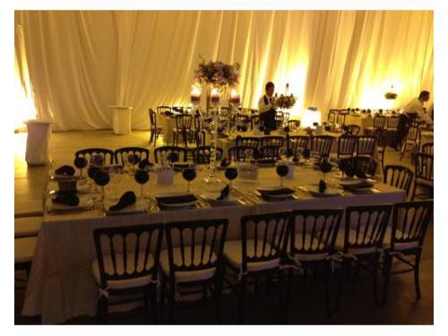 Decoración elegante en tu boda