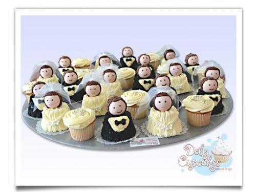 Cupcakes de novios