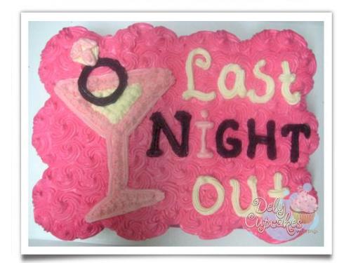 Pastel de despedida de soltera