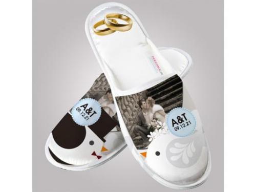 Pantuflas  impresas