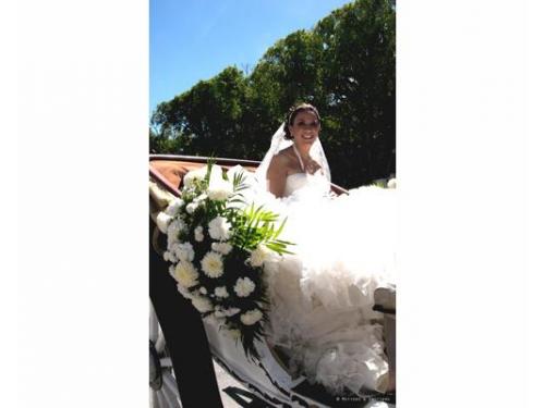 Novia en carruaje