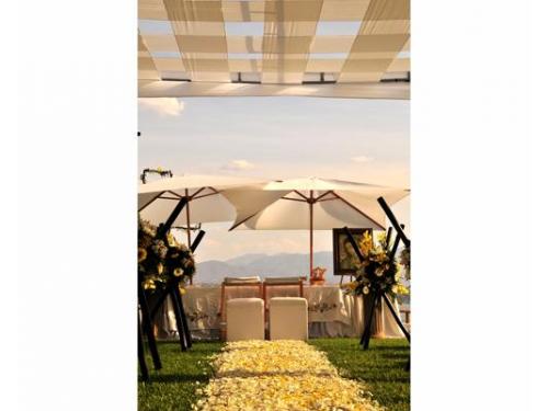 Montaje para ceremonia