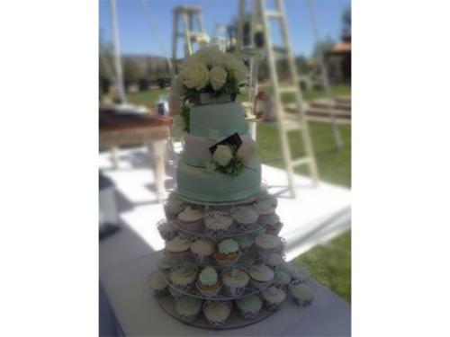 Color naranja con blanco