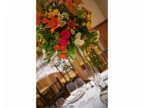 Elegantes centros de mesa