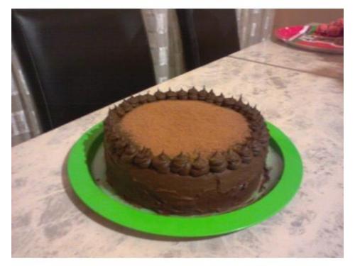 Pasteles de chocolate