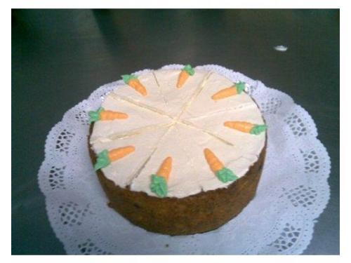 Pastel de zanahoria