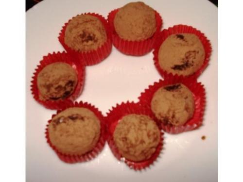 Truffas de ron con cocoa