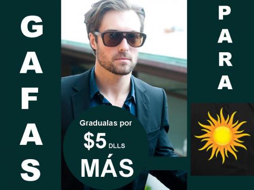 Gafas de Sol Graduadas Tijuana (664)638-1042 San Diego (619)618-2503