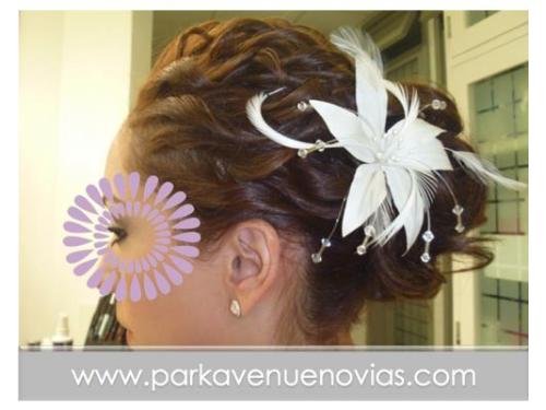 Lindo peinado para una boda de dia en puebla