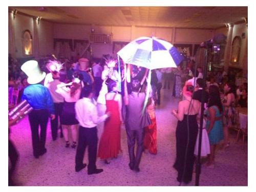 Iluminación en pista