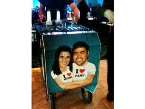 Carrito de shots personalizado