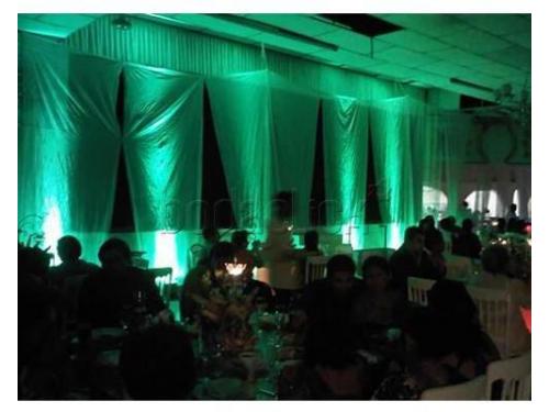 Iluminación ambiental para tu boda