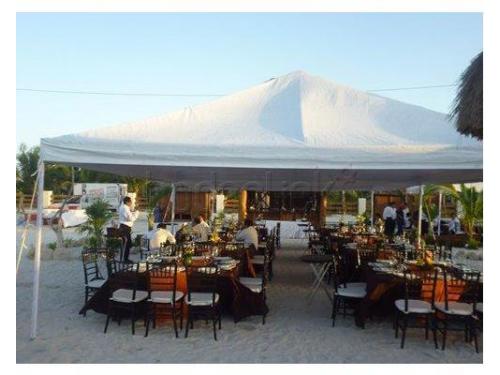Carpas ideales para eventos en playa