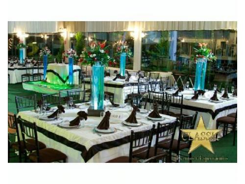 Excelente presentación en mesas