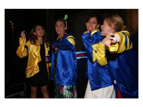 Durante el momento timbiriche