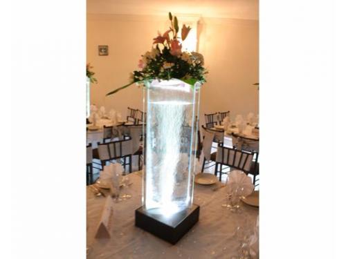 Iluminación perfecta en mesas