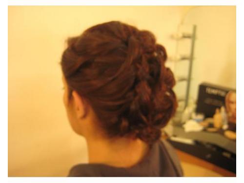 Recogido atrás cruzado