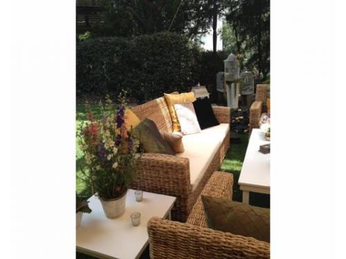 Área lounge en tu boda