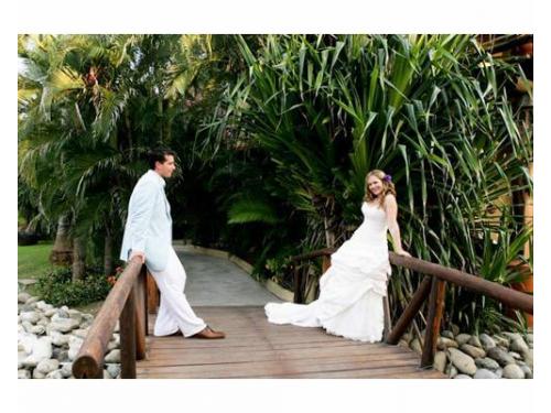 Sesión de fotos con los novios