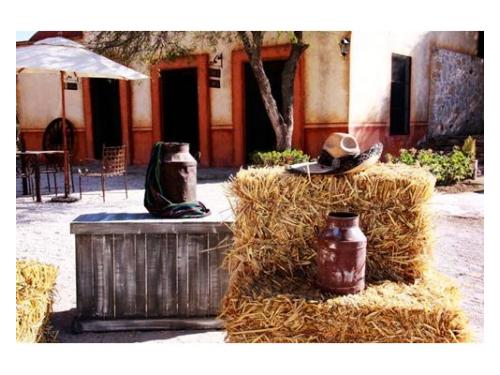 Hacienda típica mexicana