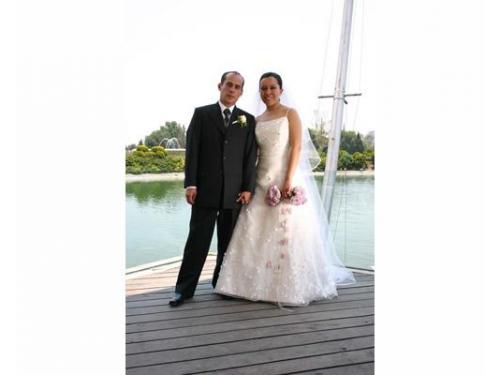 Foto de los novios