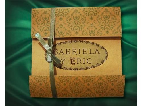 Invitación estilo vintage