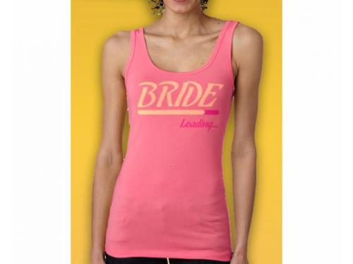 Una de muchas ideas para playera de la novia