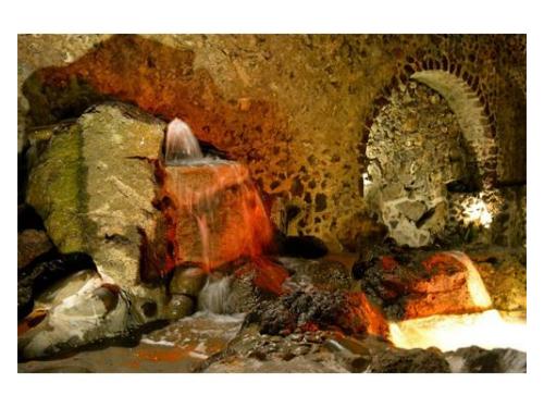 Fuente en las instalaciones