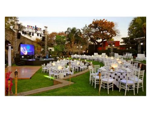 Amplios espacios para tu boda