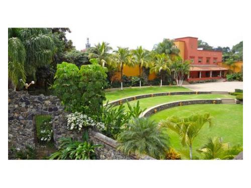 Amplias áreas verdes