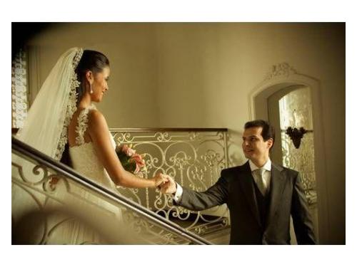 Retrato de los novios