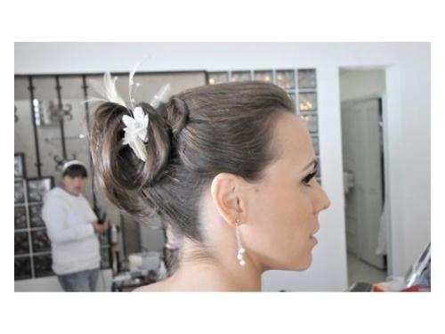 Peinado de novia original