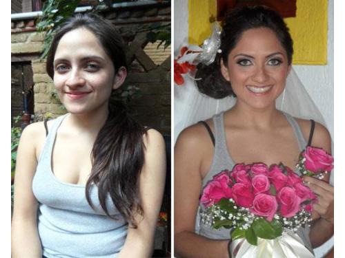 Peinado y maquillaje para novias