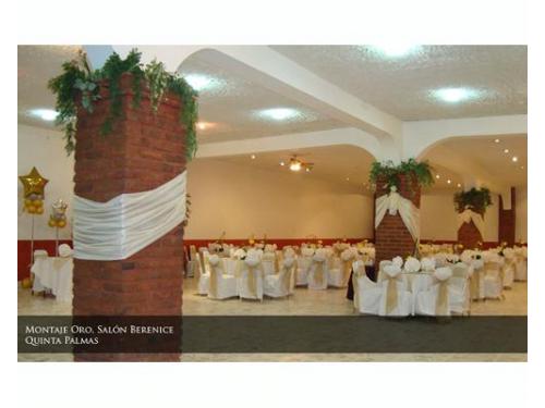 Montaje oro salón berenice