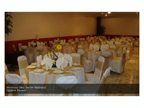 Montaje oro salón berenice