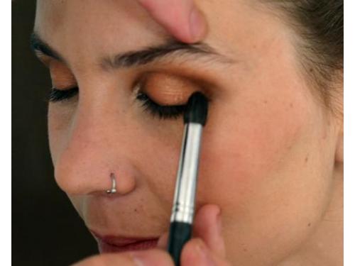 El proceso de maquillaje