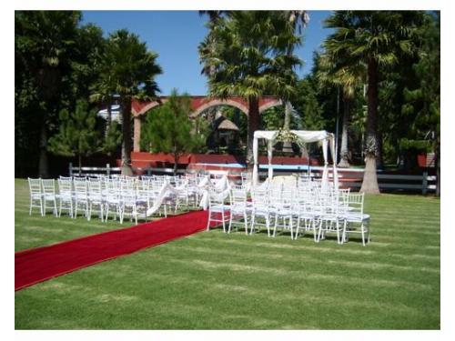 Ceremonia en el jardín