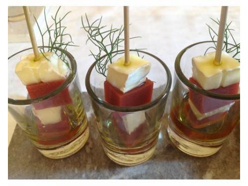 Platillos como entrada