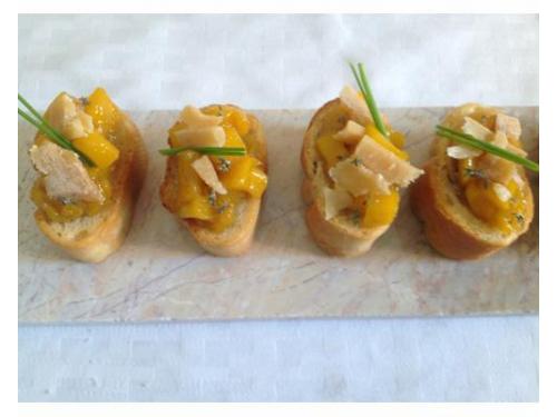 Variedad de canapés