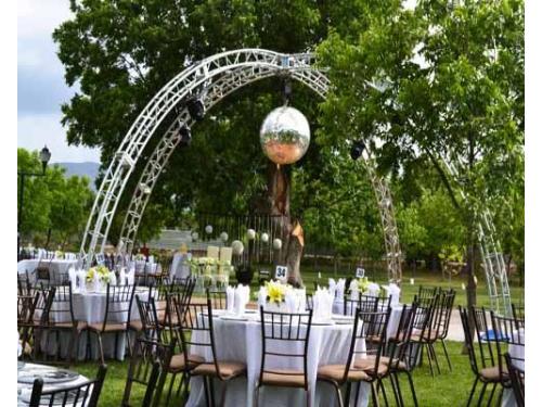 Ambientación boda de día