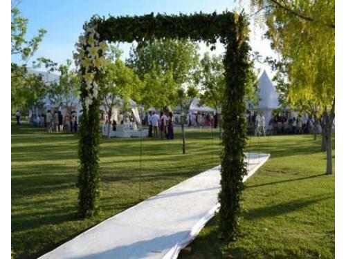 Decoración en pasillo