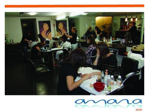 Salón de belleza para novias