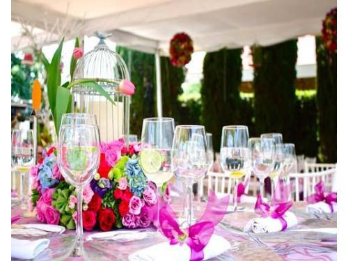 Montaje colorido de día