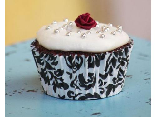 Decoración con elegantes perlas comestibles