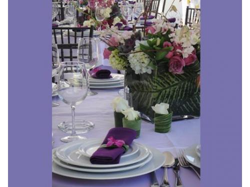 Presentación de las mesas para tus invitados