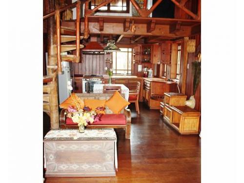 Cocina y sala de estar