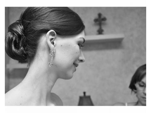 Novia blanco y negro