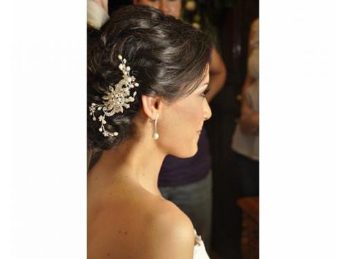 La novia en la ceremonia