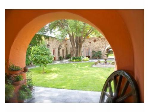 Vista através de los arco