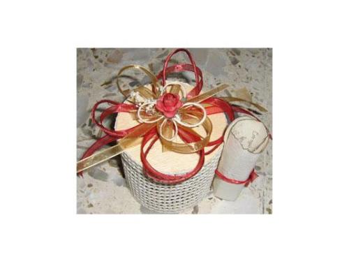 Canasto con un bello mensaje